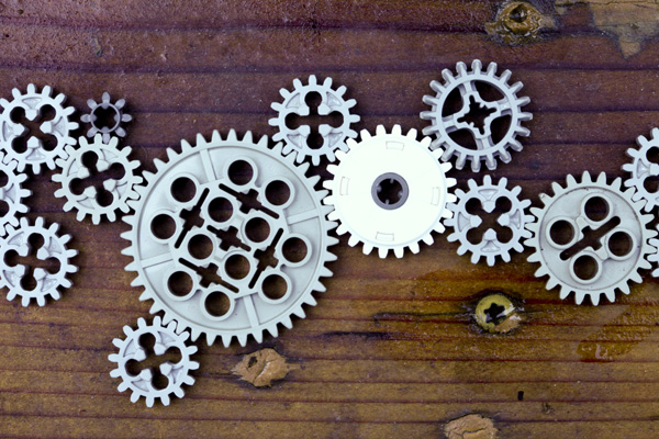 lego gears by Sonny Abesamis